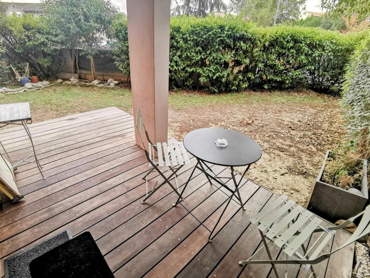 Apartamento La Bulle Bleue - Parking-Terrasse-Aeoport-Meet Blagnac Exterior foto