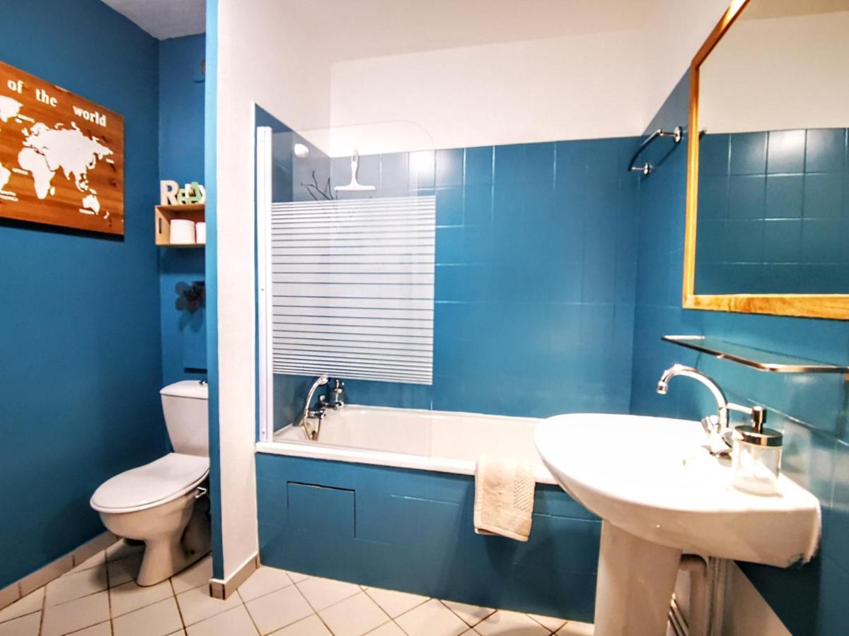 Apartamento La Bulle Bleue - Parking-Terrasse-Aeoport-Meet Blagnac Exterior foto
